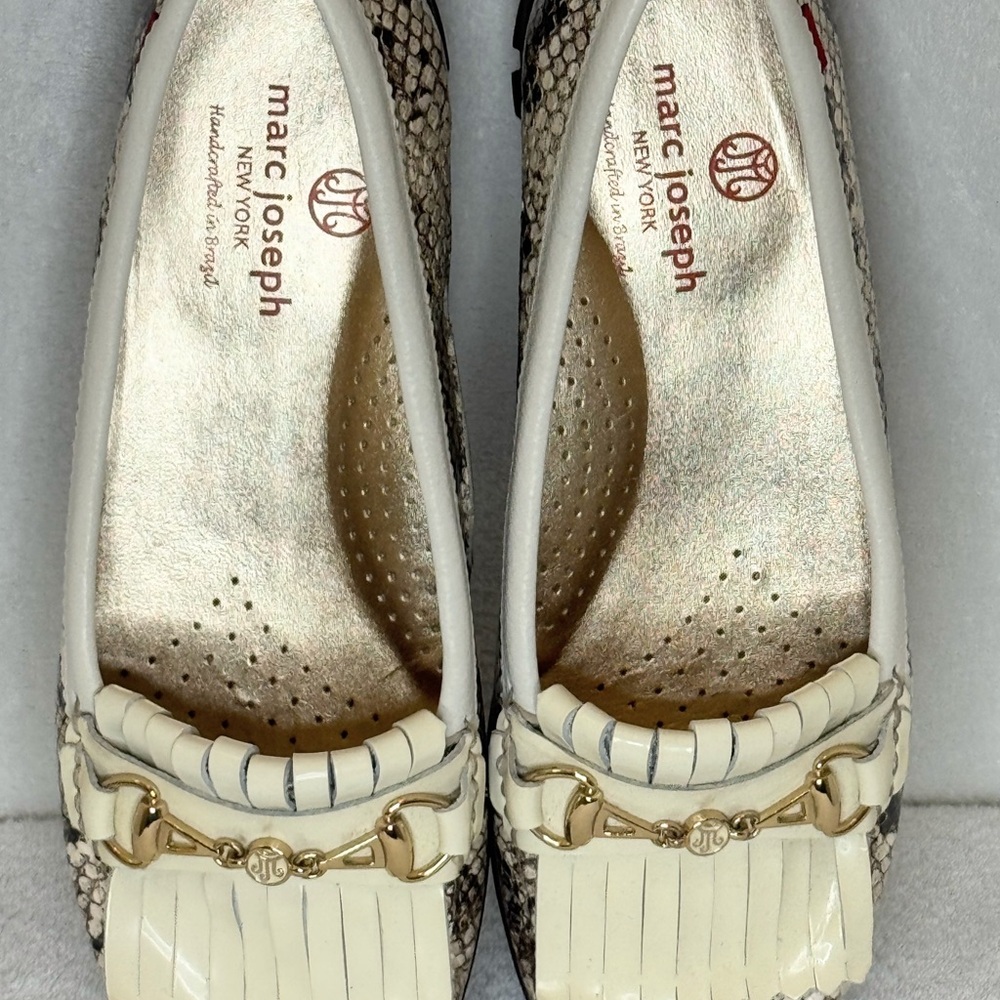 NEW Marc Joseph New York Women’s Driving Golf Moccasin 7 Classic Quiet Luxury